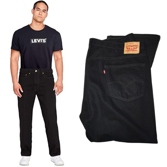 Levi's Other - Levis 550 black jeans 46 x 29